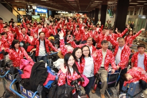 Hong Kong Delegation Group at Zurich Airport