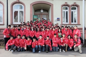 in front of Trossingen Music School