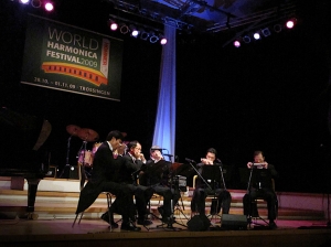 King’s Harmonica Quintet performed at Dr. Hohner Concert Hall