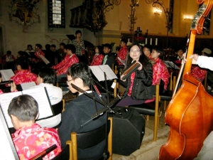 ehearsal at Martin-Luther Church in Trossingen