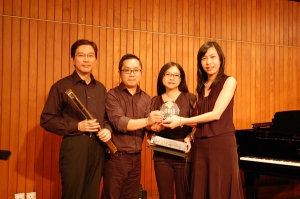 Received souvenir from Rady, Director of Music Link Studio on 11 Sep 2011