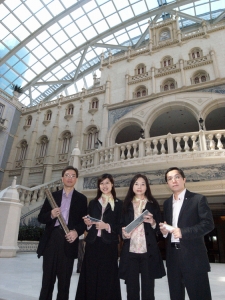 Music Art Performance at MGM Hotel, Macau in 2008